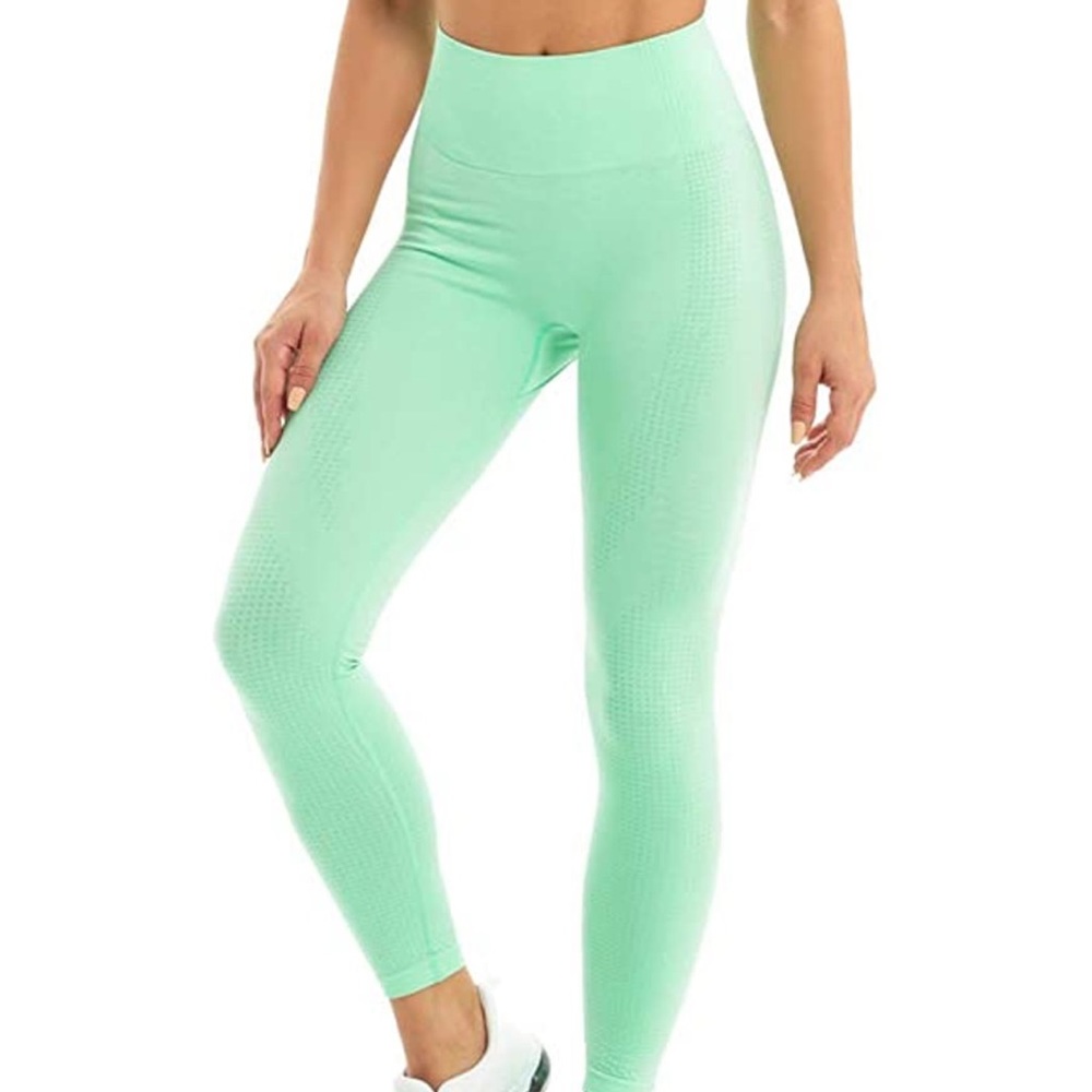 WodoWei Women Workout Seamless Leggings Yoga Gym Activewear
